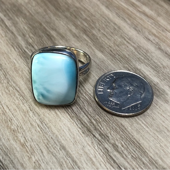 Larimar Sterling Silver Set - Picture 14 of 14